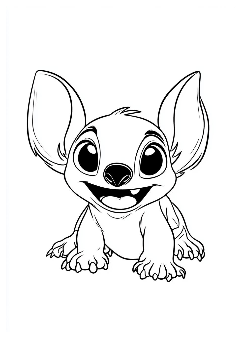 Lilo Stitch Coloring Pages-16