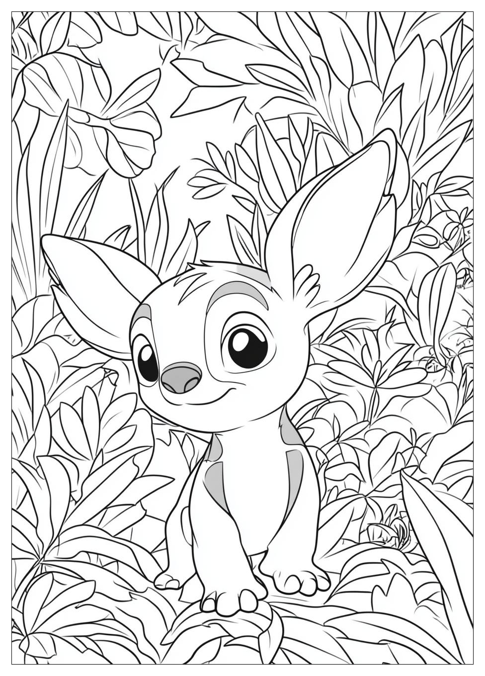 Lilo Stitch Coloring Pages-17