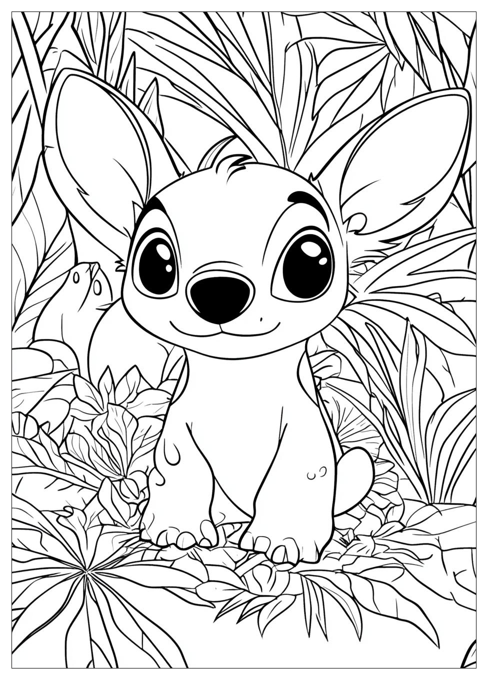 Lilo Stitch Coloring Pages-19
