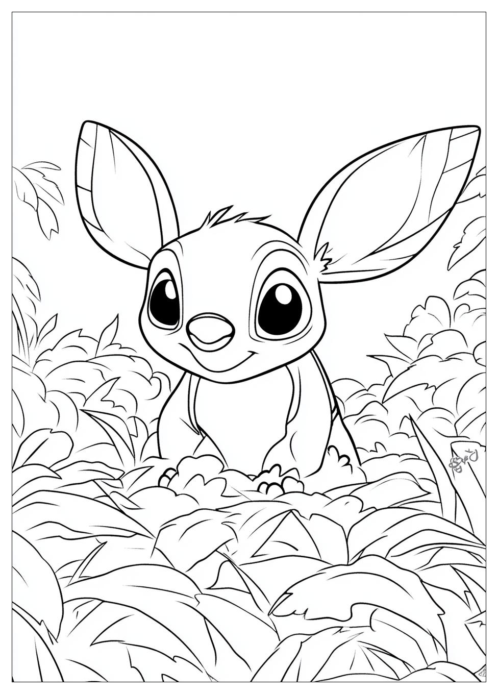 Lilo Stitch Coloring Pages-2