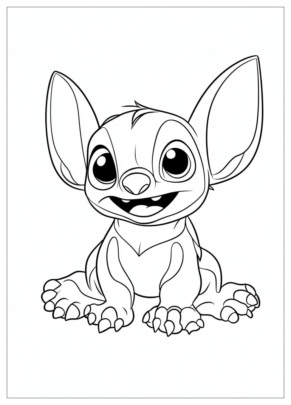 Lilo Stitch Coloring Pages-3