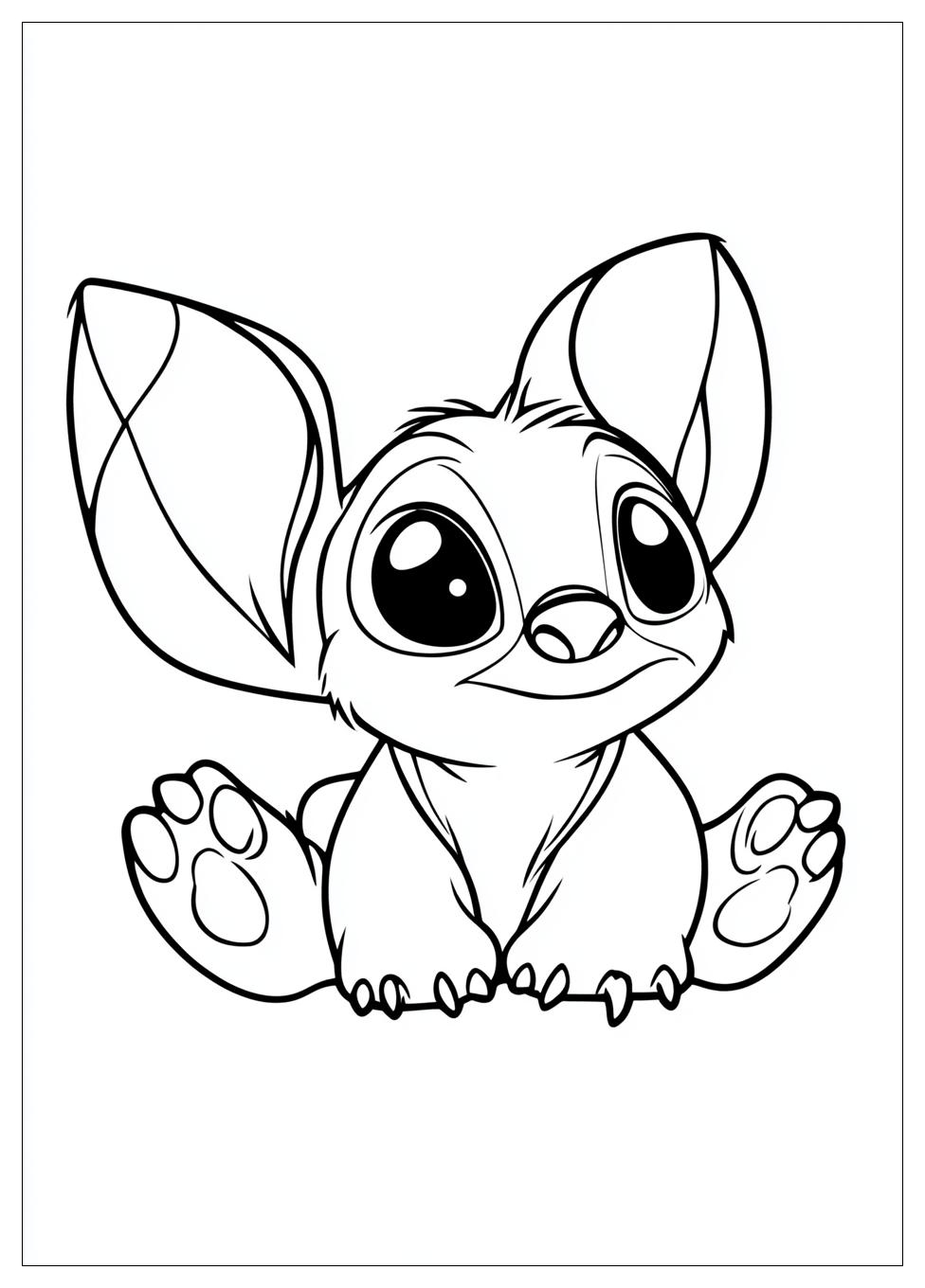 Lilo Stitch Coloring Pages-8