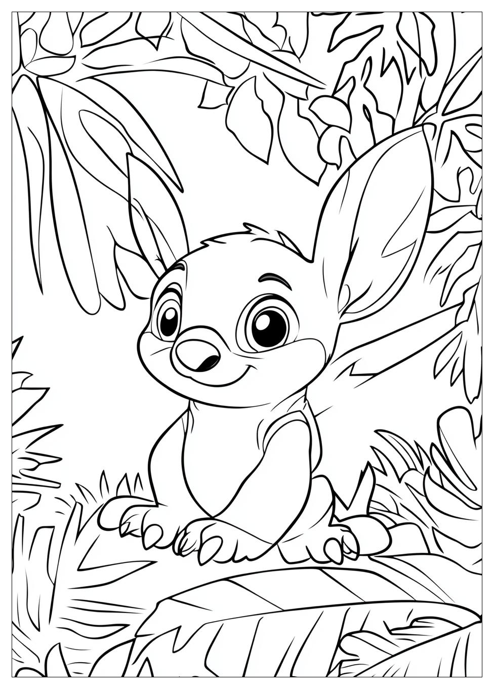 Lilo Stitch Coloring Pages-9