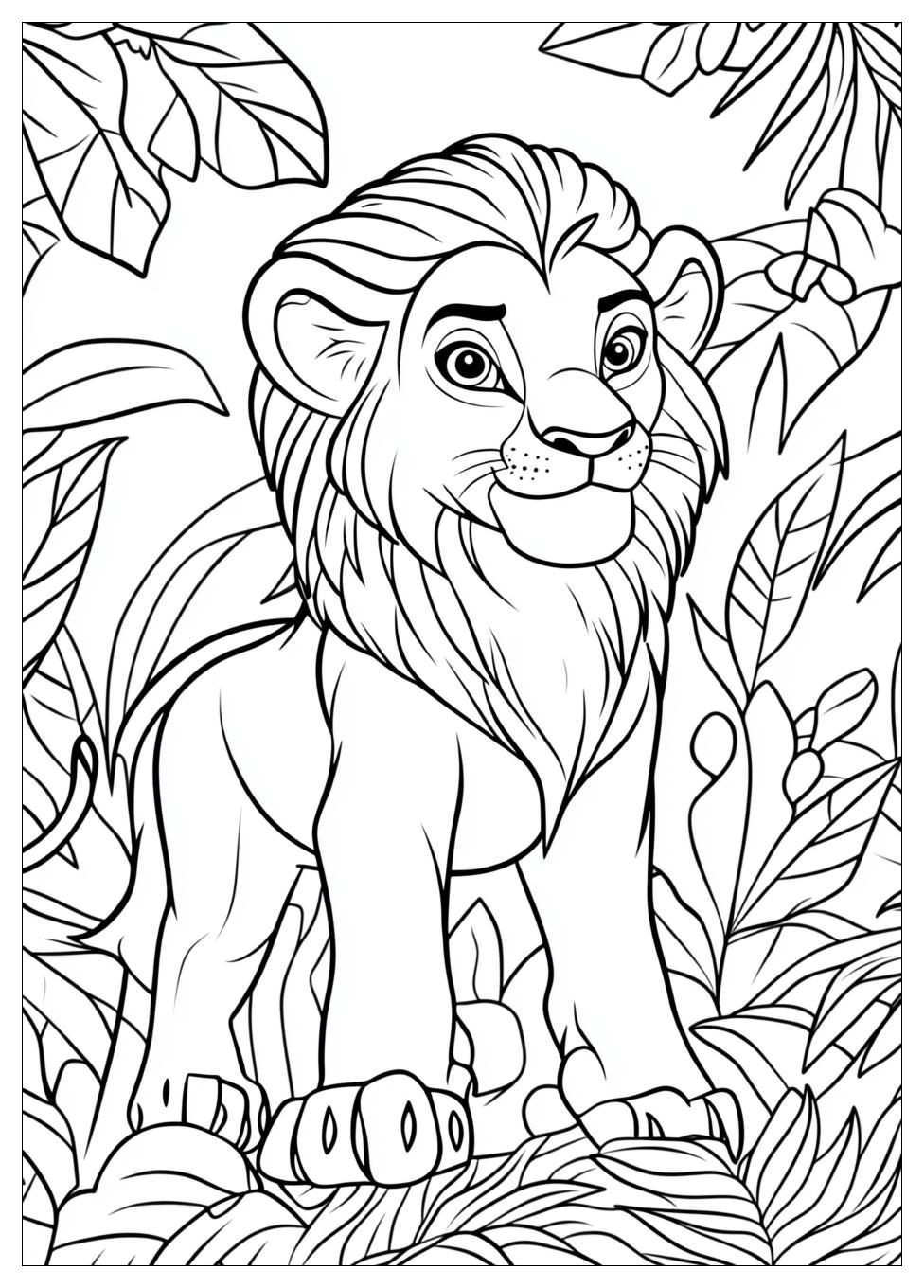 Lion King Coloring Pages-10