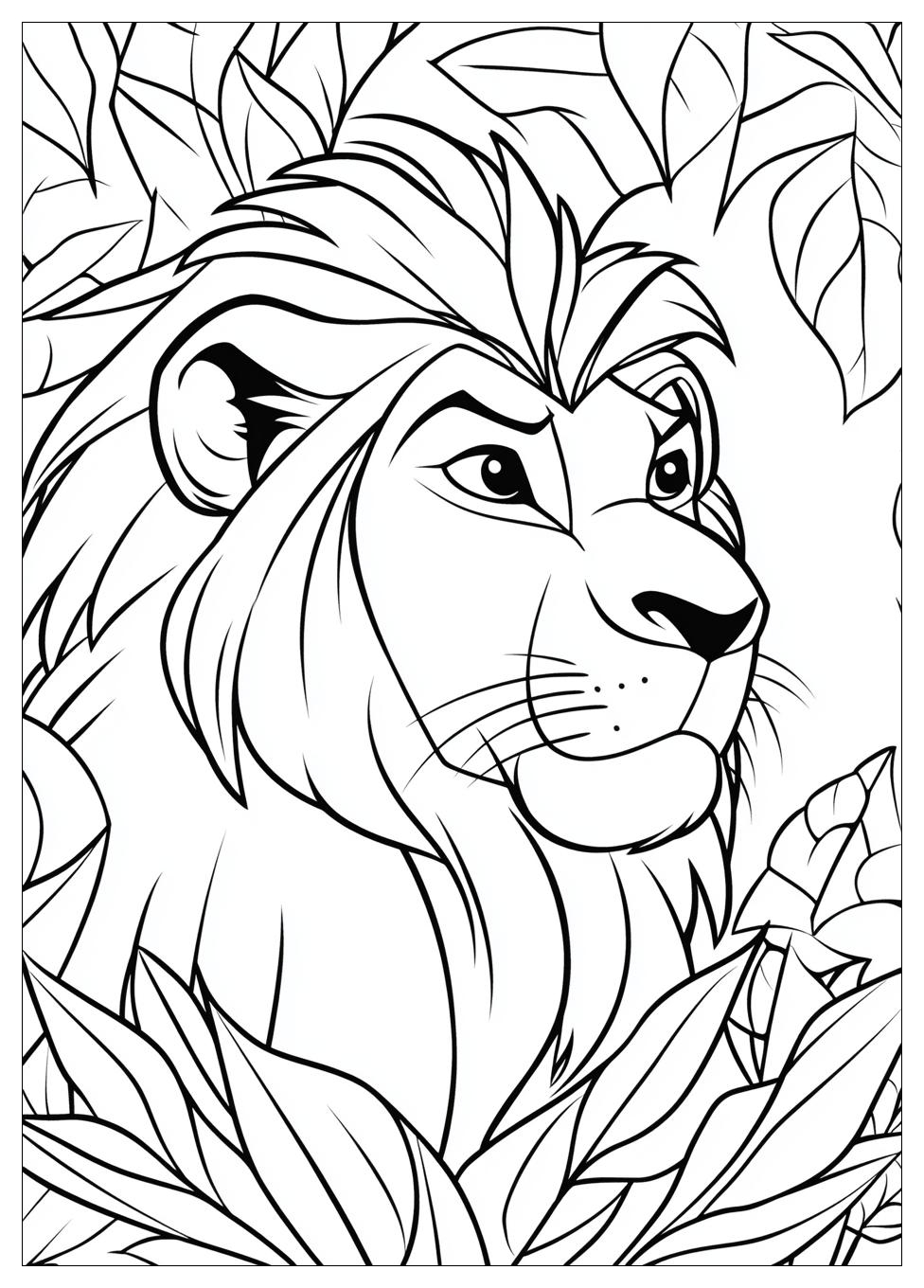 Lion King Coloring Pages-11