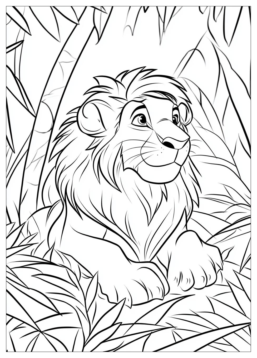 Lion King Coloring Pages-12