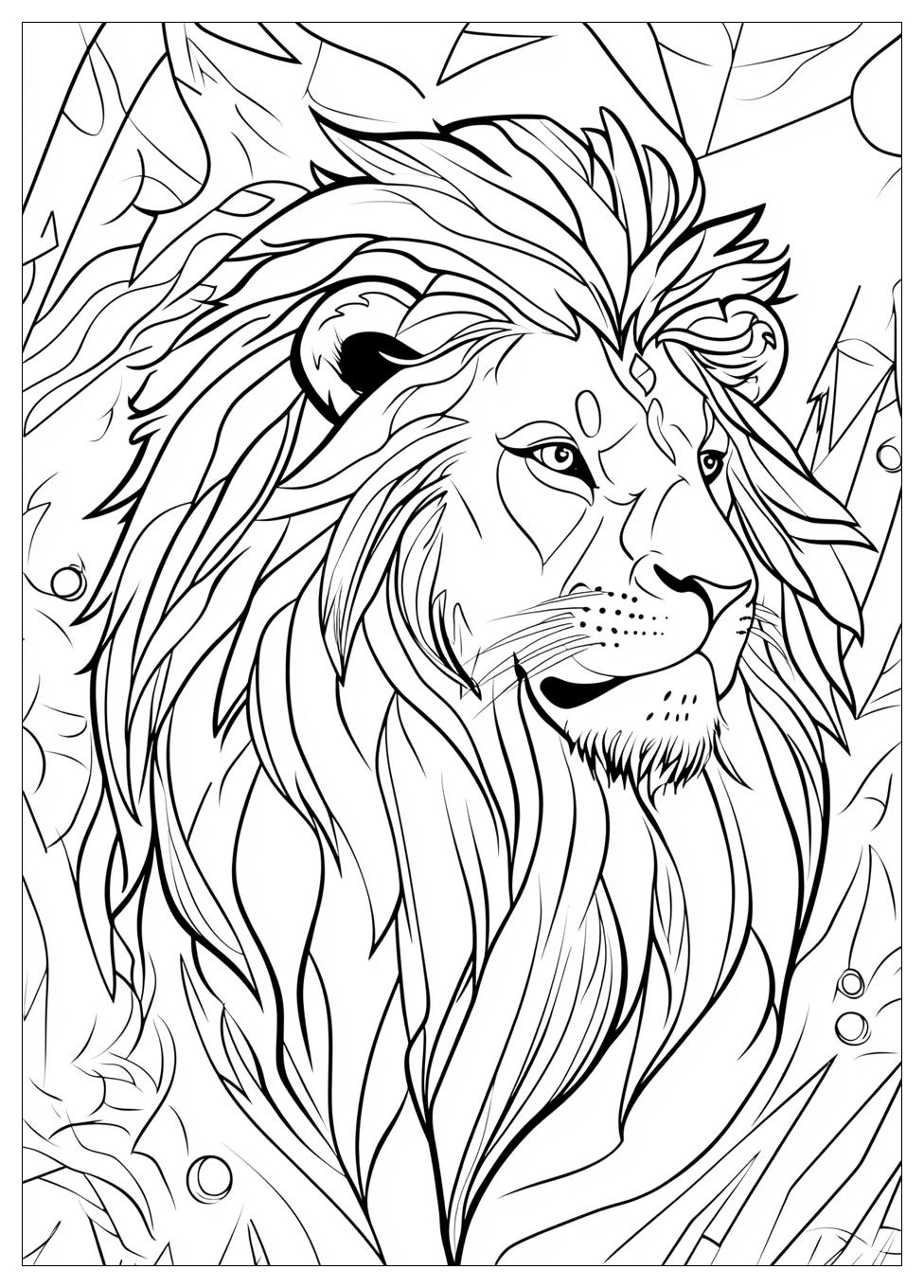 Lion King Coloring Pages-13