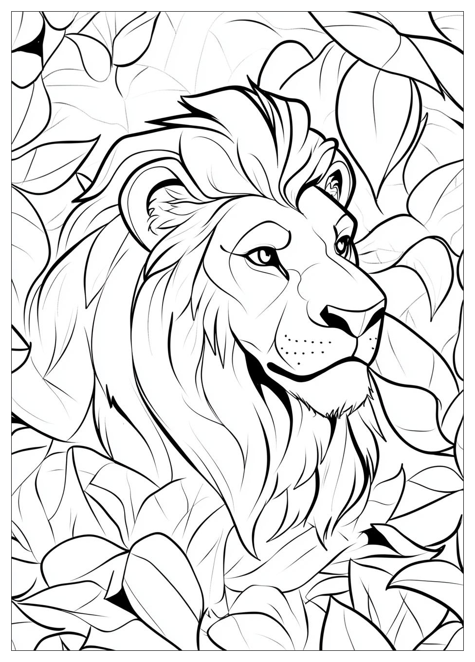 Lion King Coloring Pages-14