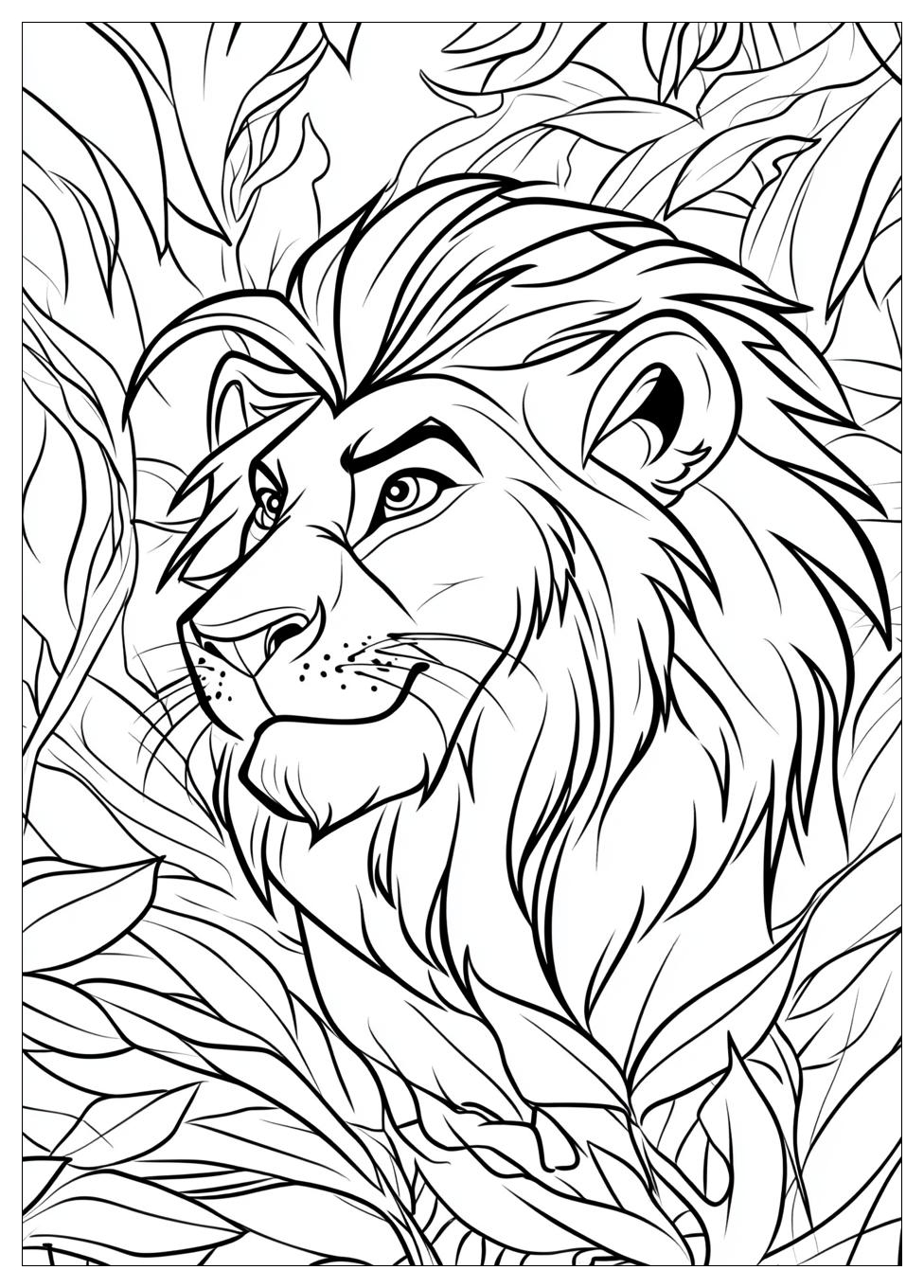 Lion King Coloring Pages-16
