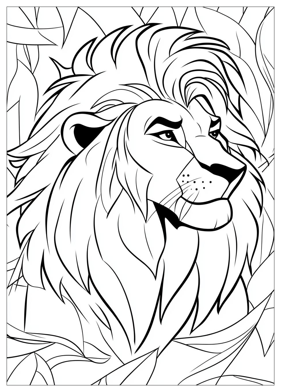 Lion King Coloring Pages-2