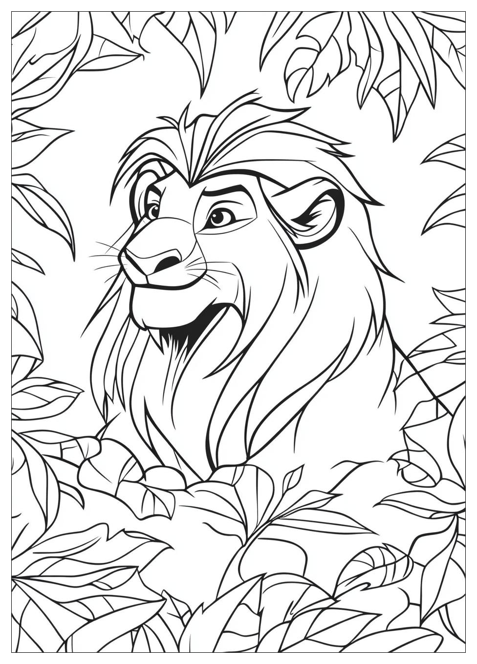 Lion King Coloring Pages-20