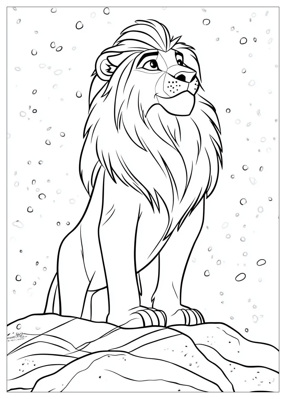 Lion King Coloring Pages-3