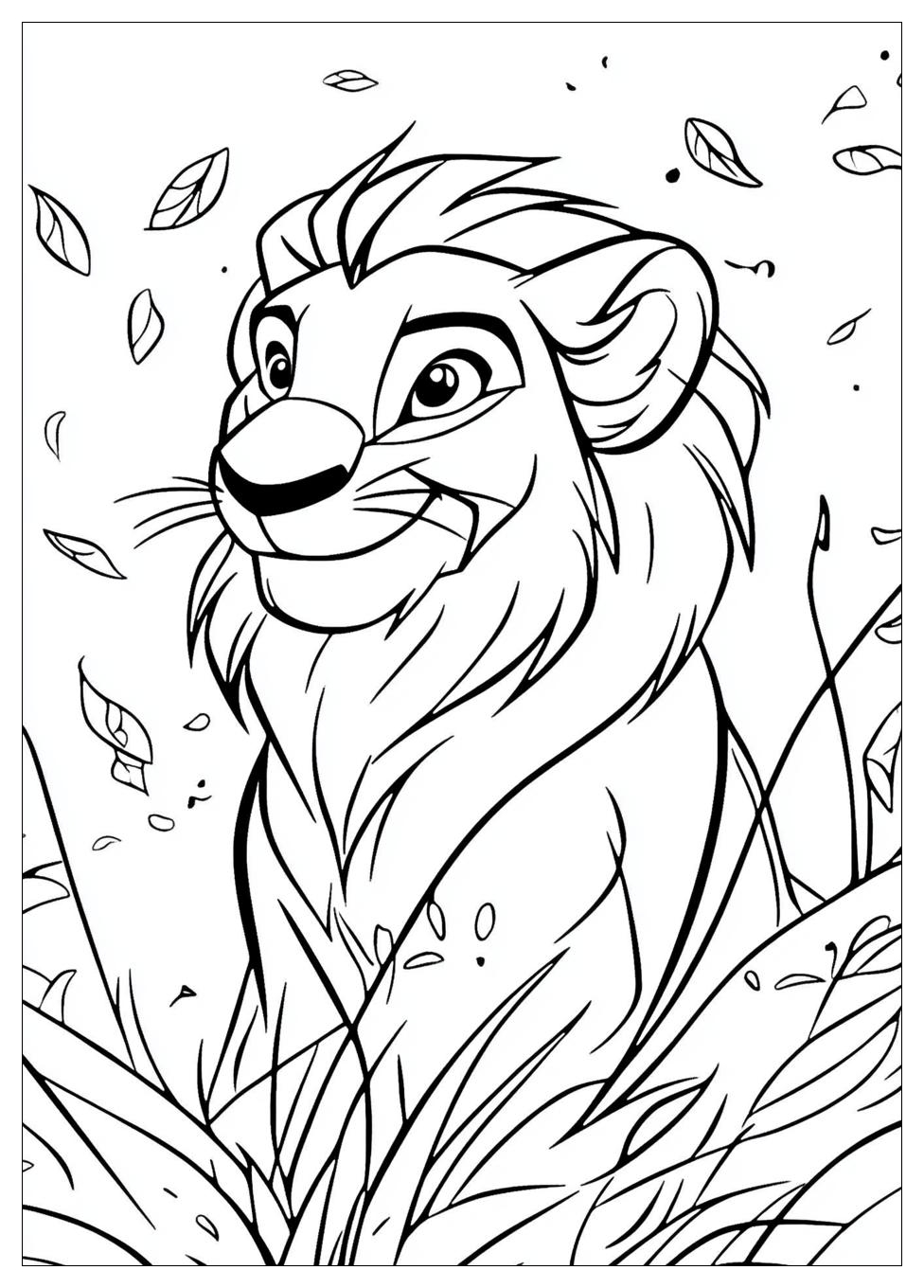Lion King Coloring Pages-8