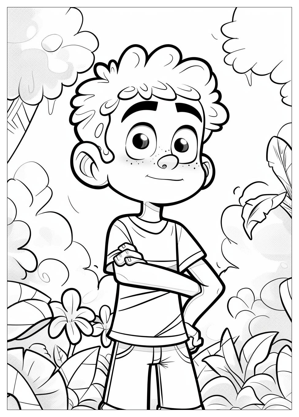 Luca Coloring Pages-2