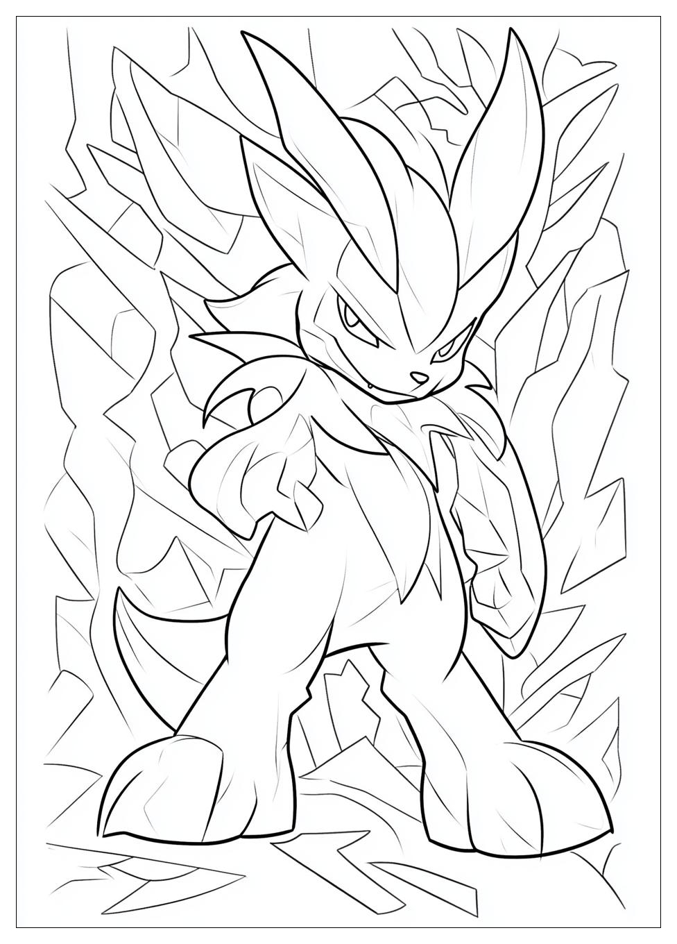 Free Printable Lucario Coloring Pages 12 Lucario Coloring Pages-12