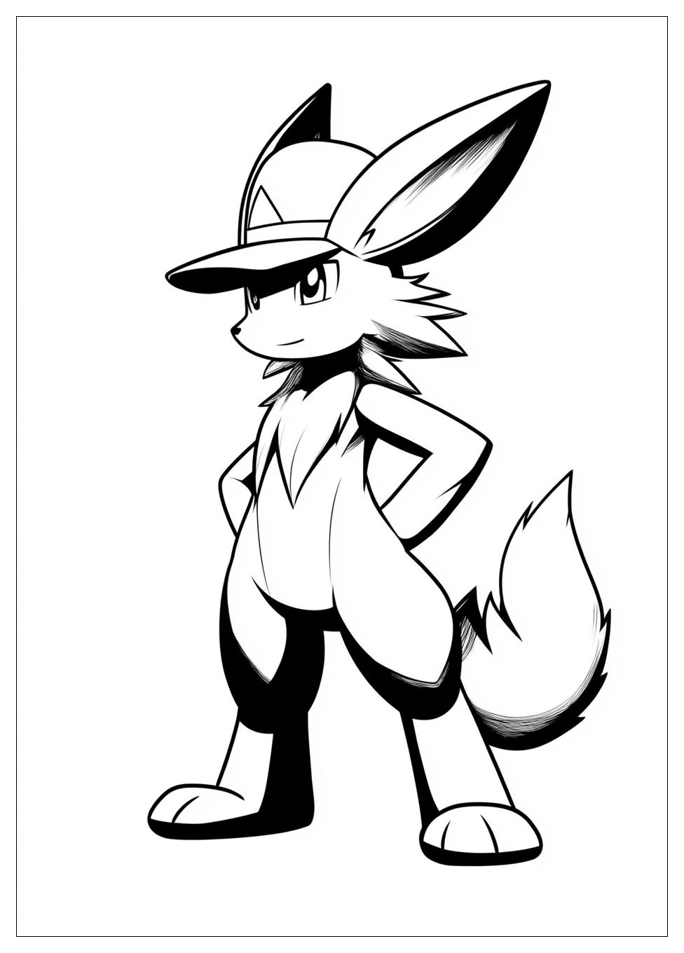Free Printable Lucario Coloring Pages 2 Lucario Coloring Pages-2