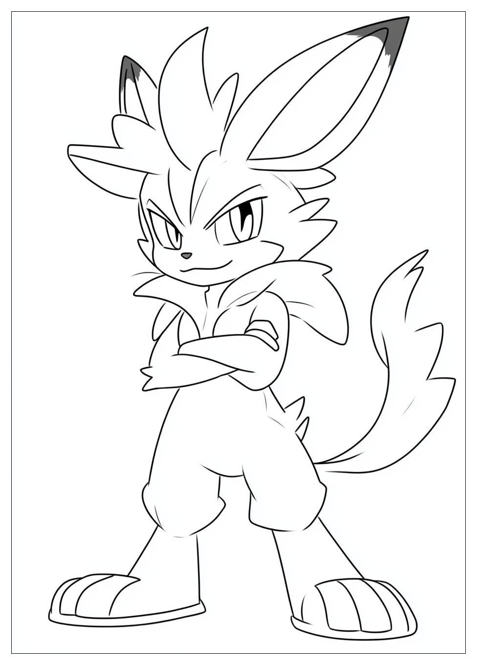 Free Printable Lucario Coloring Pages 5 Lucario Coloring Pages-5