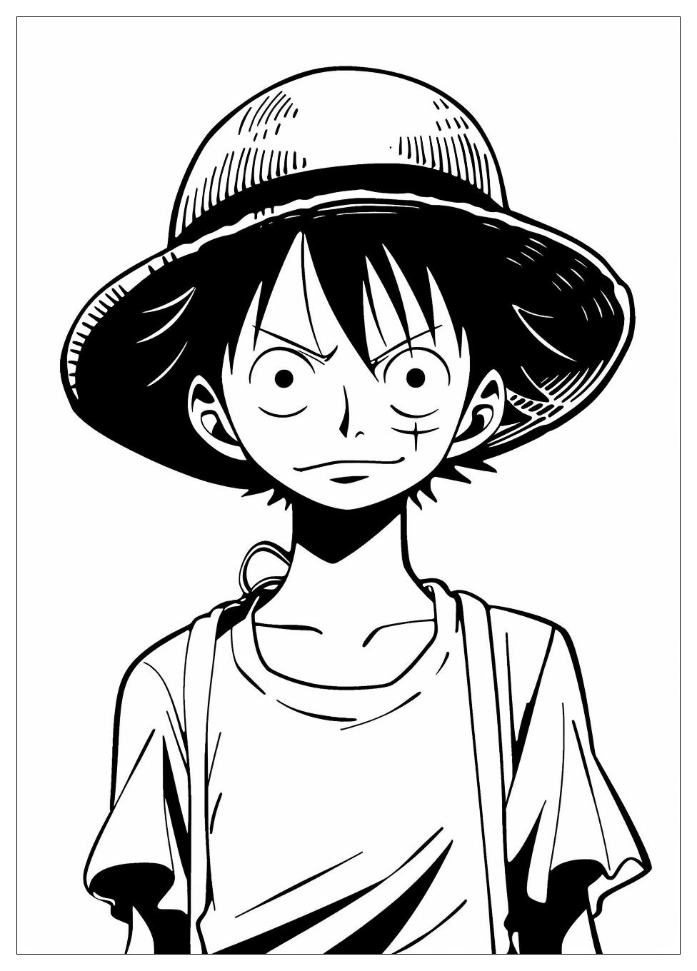 Luffy Coloring Pages-1