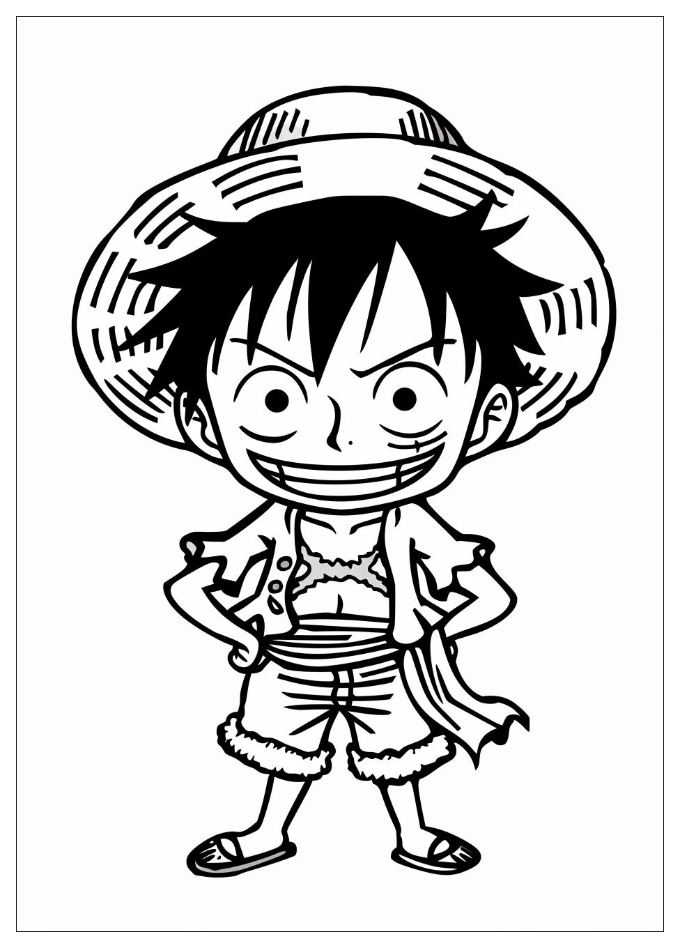 Luffy Coloring Pages-10
