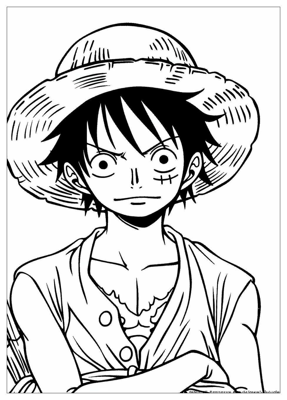 Luffy Coloring Pages-14