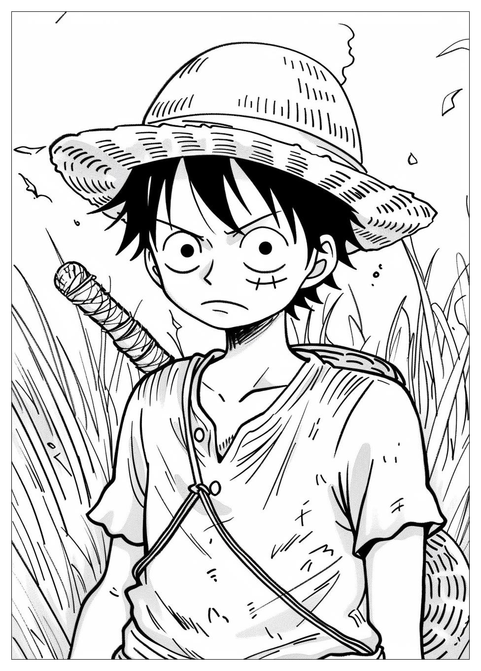 Luffy Coloring Pages-15