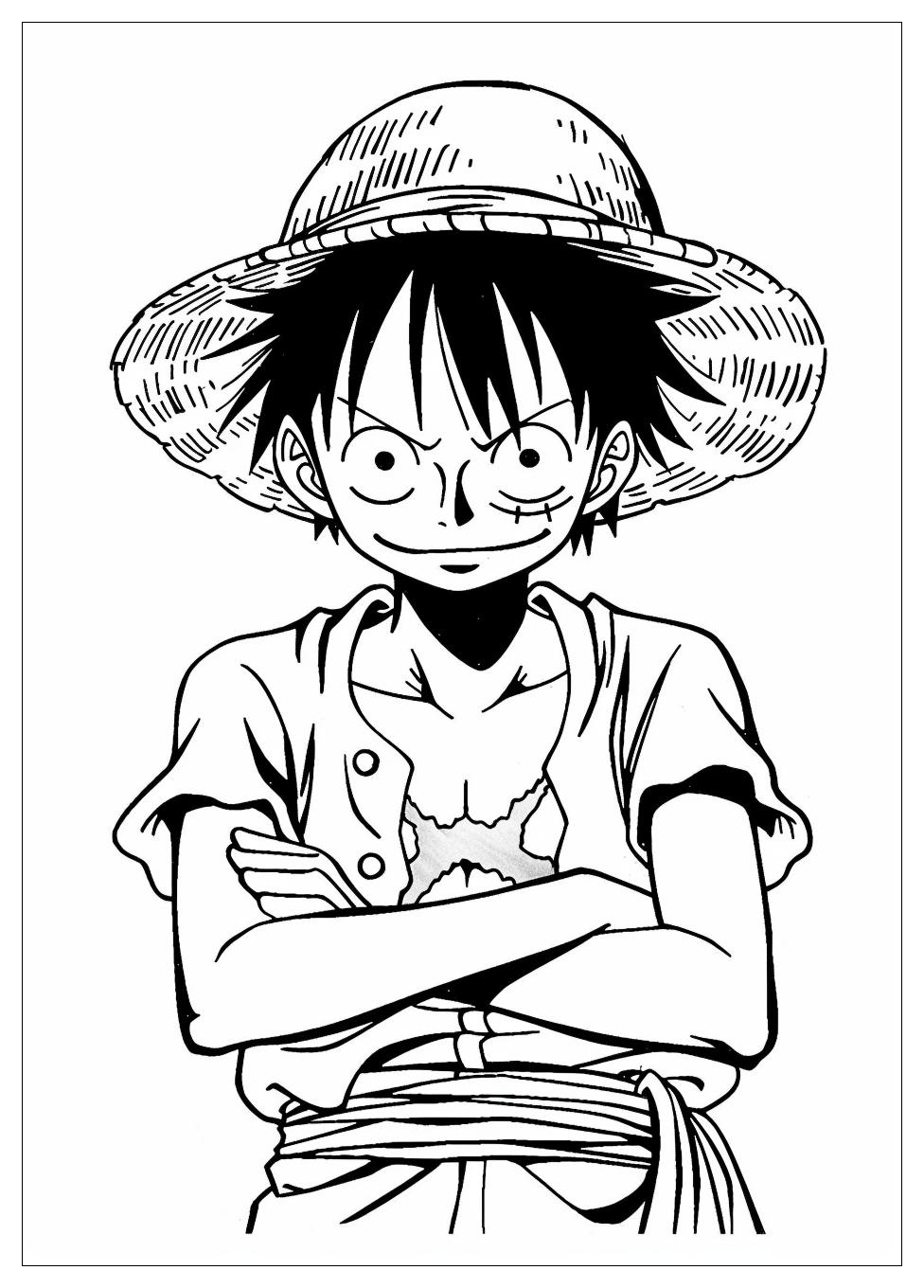 Luffy Coloring Pages-16