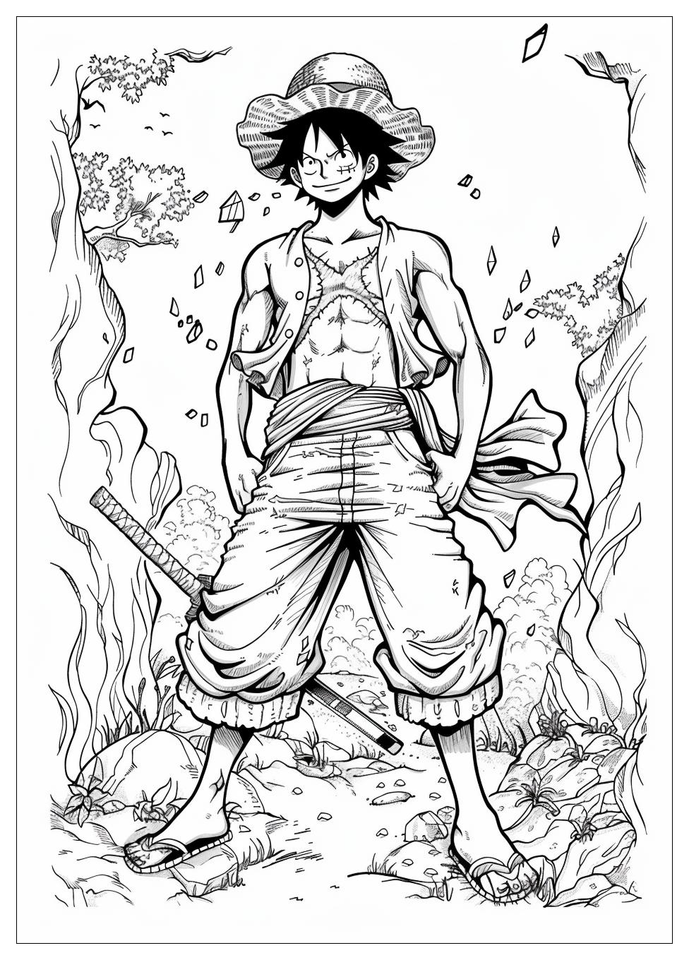 Luffy Coloring Pages-17