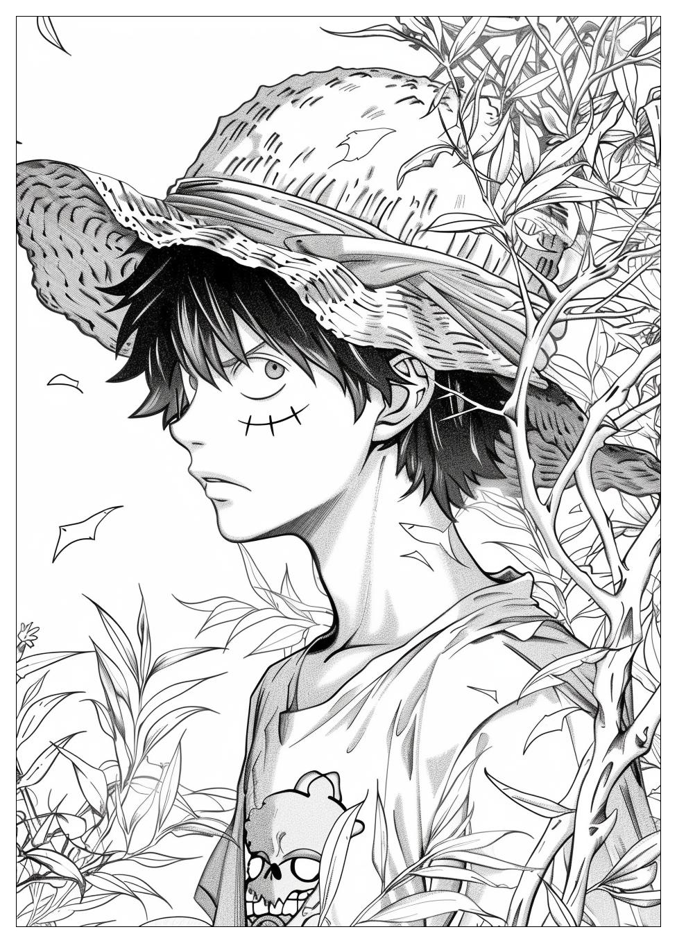 Luffy Coloring Pages-18