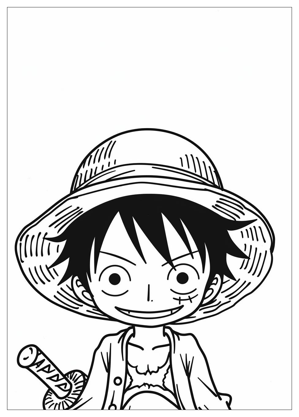 Luffy Coloring Pages-2