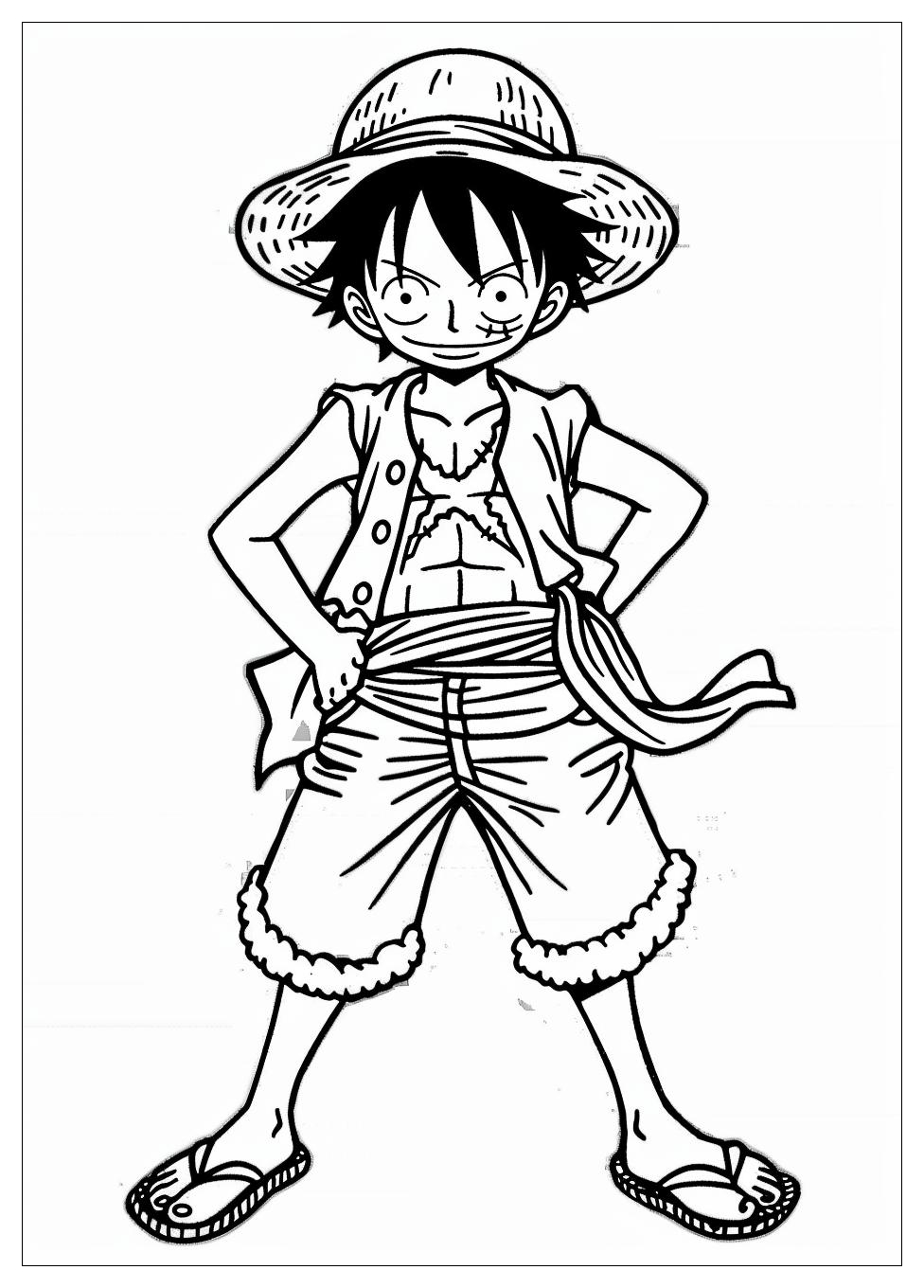 Luffy Coloring Pages-5