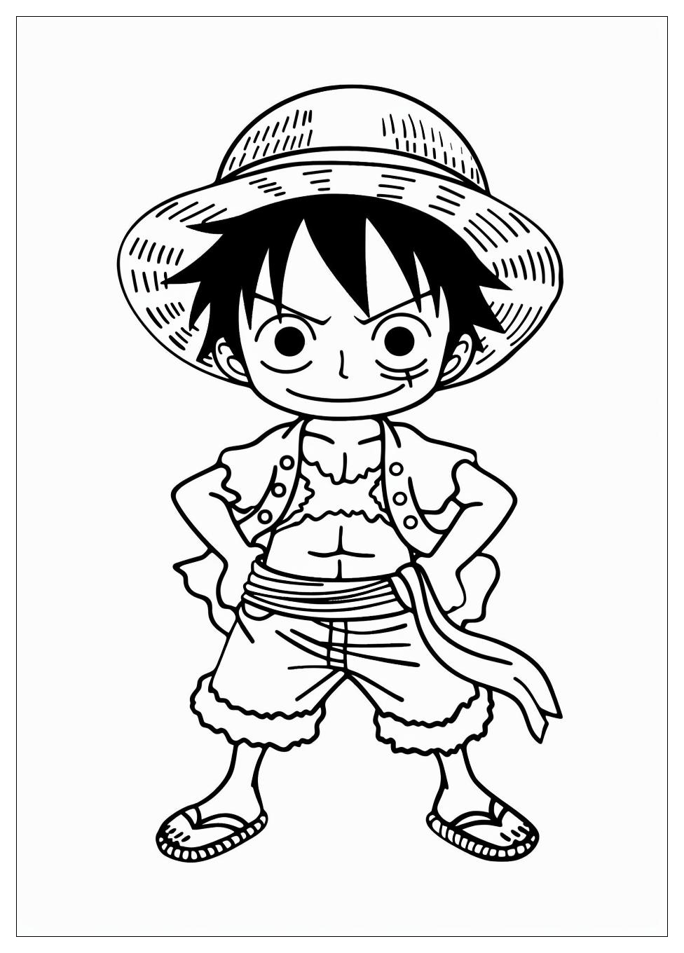 Luffy Coloring Pages-6