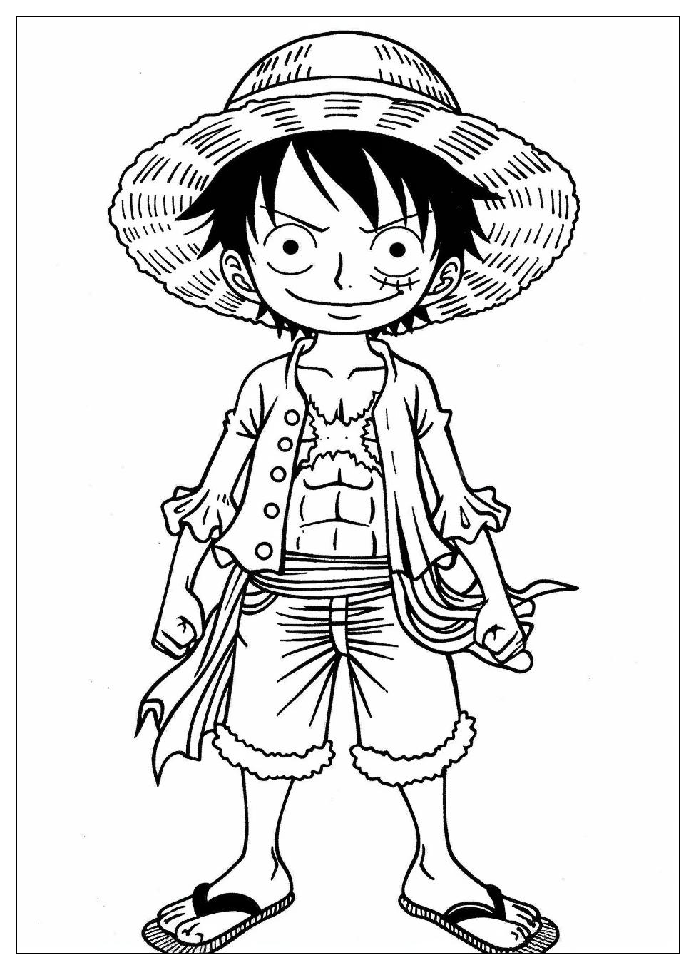Luffy Coloring Pages-7
