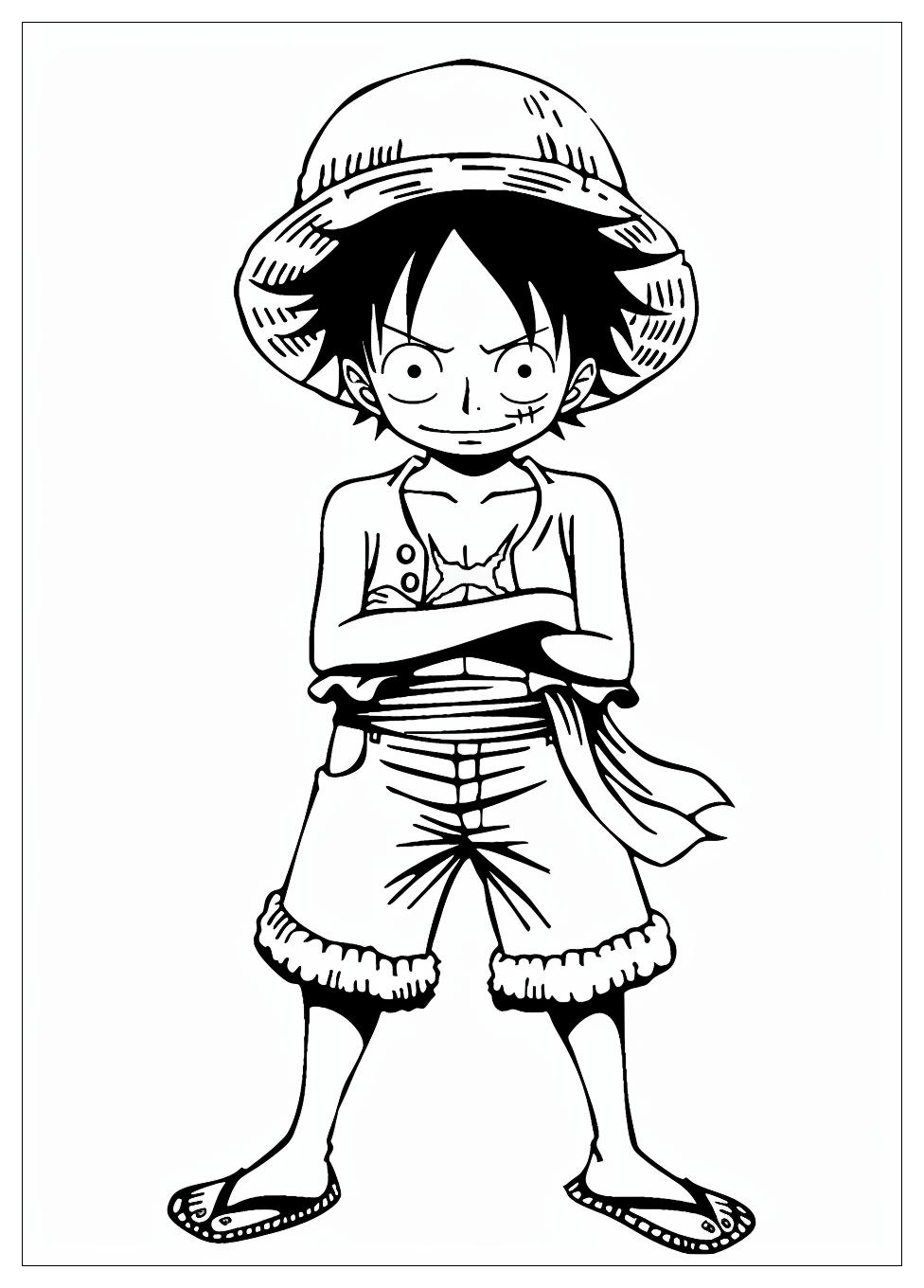 Luffy Coloring Pages-8
