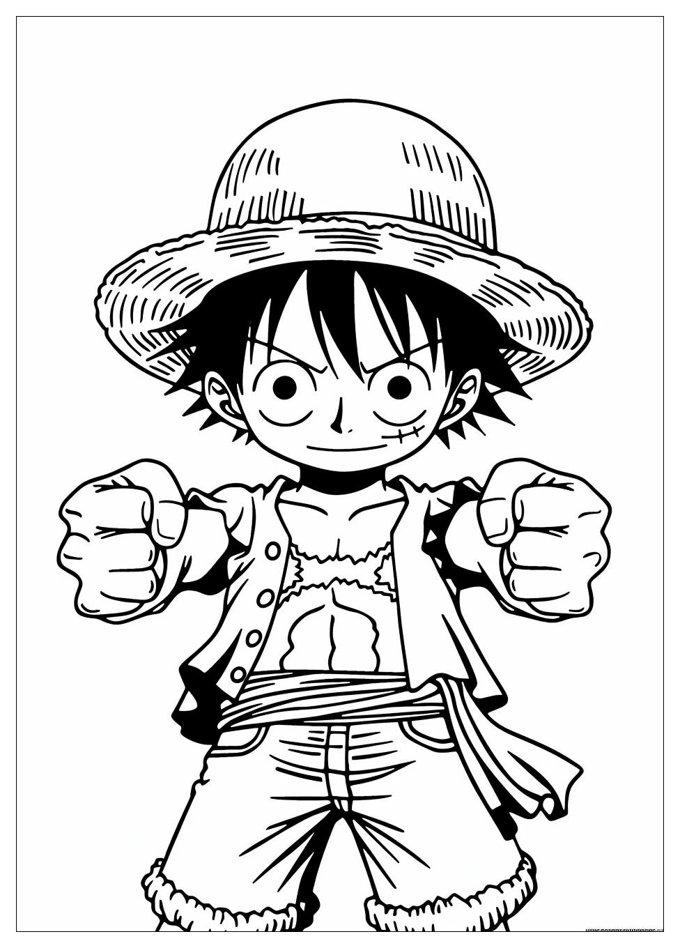 Luffy Coloring Pages-9