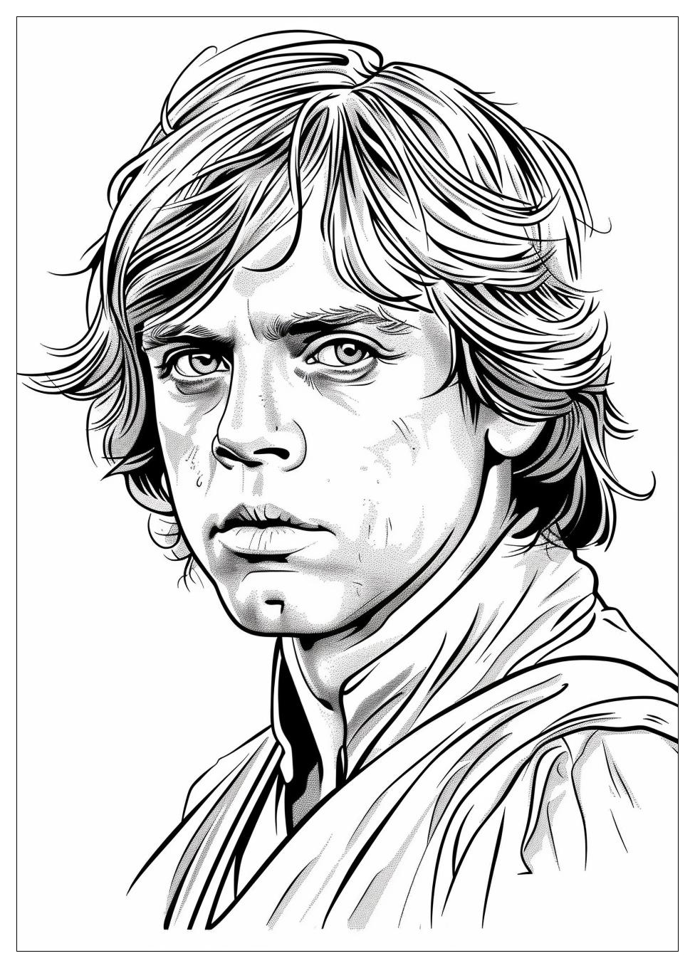 Luke Skywalker Coloring Pages-10