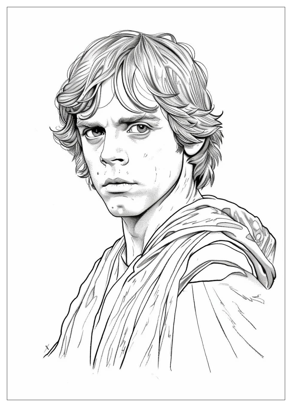 Luke Skywalker Coloring Pages-15