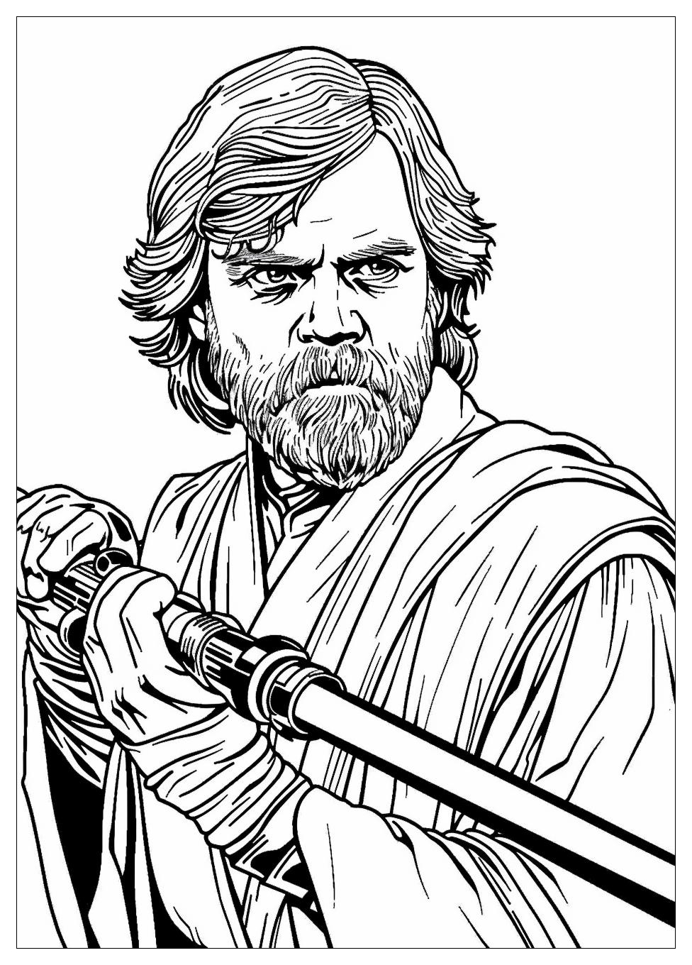Luke Skywalker Coloring Pages-4