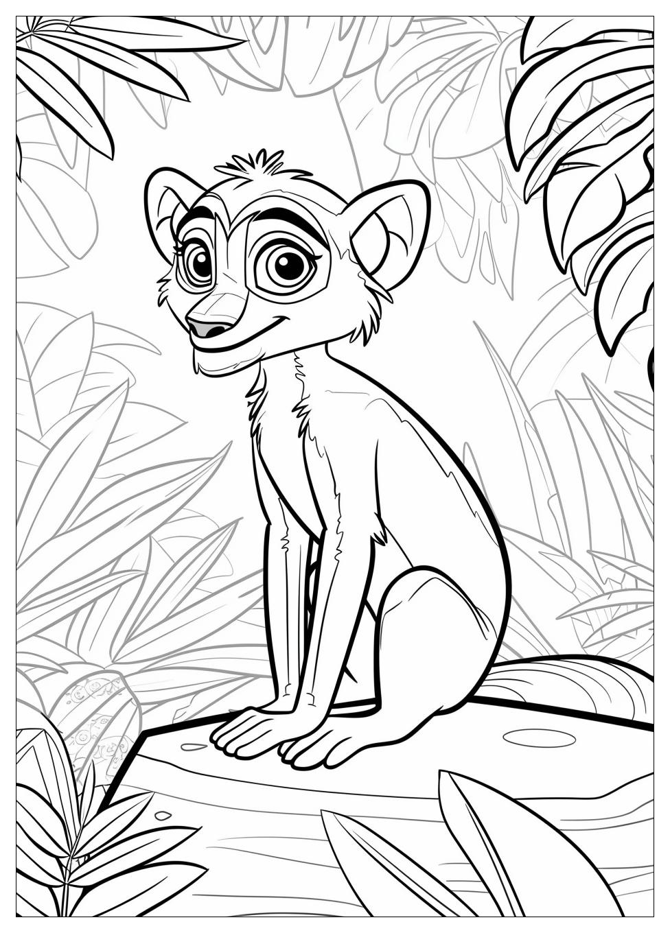 Madagascar Coloring Pages-10