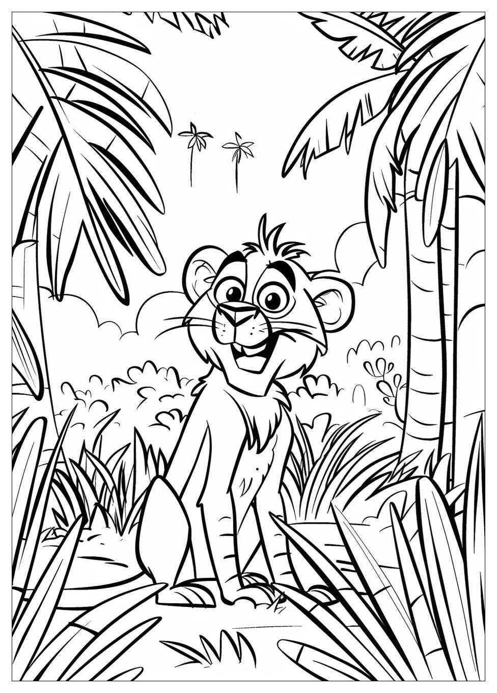 Madagascar Coloring Pages-2