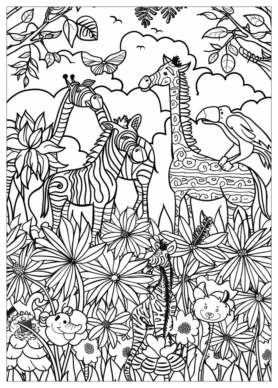 Madagascar Coloring Pages-20