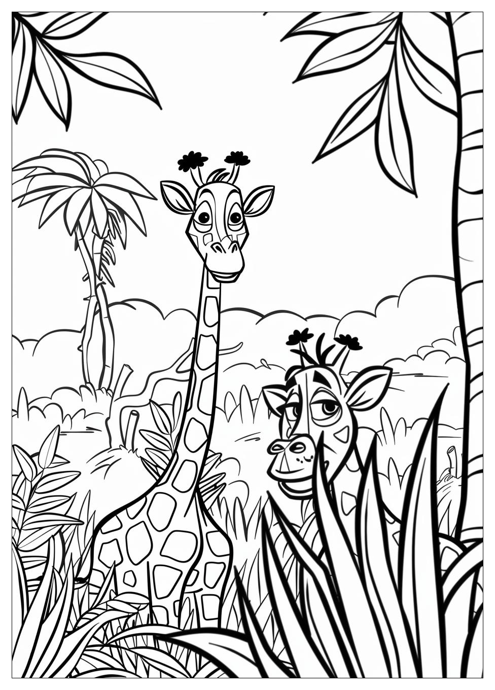 Madagascar Coloring Pages-4