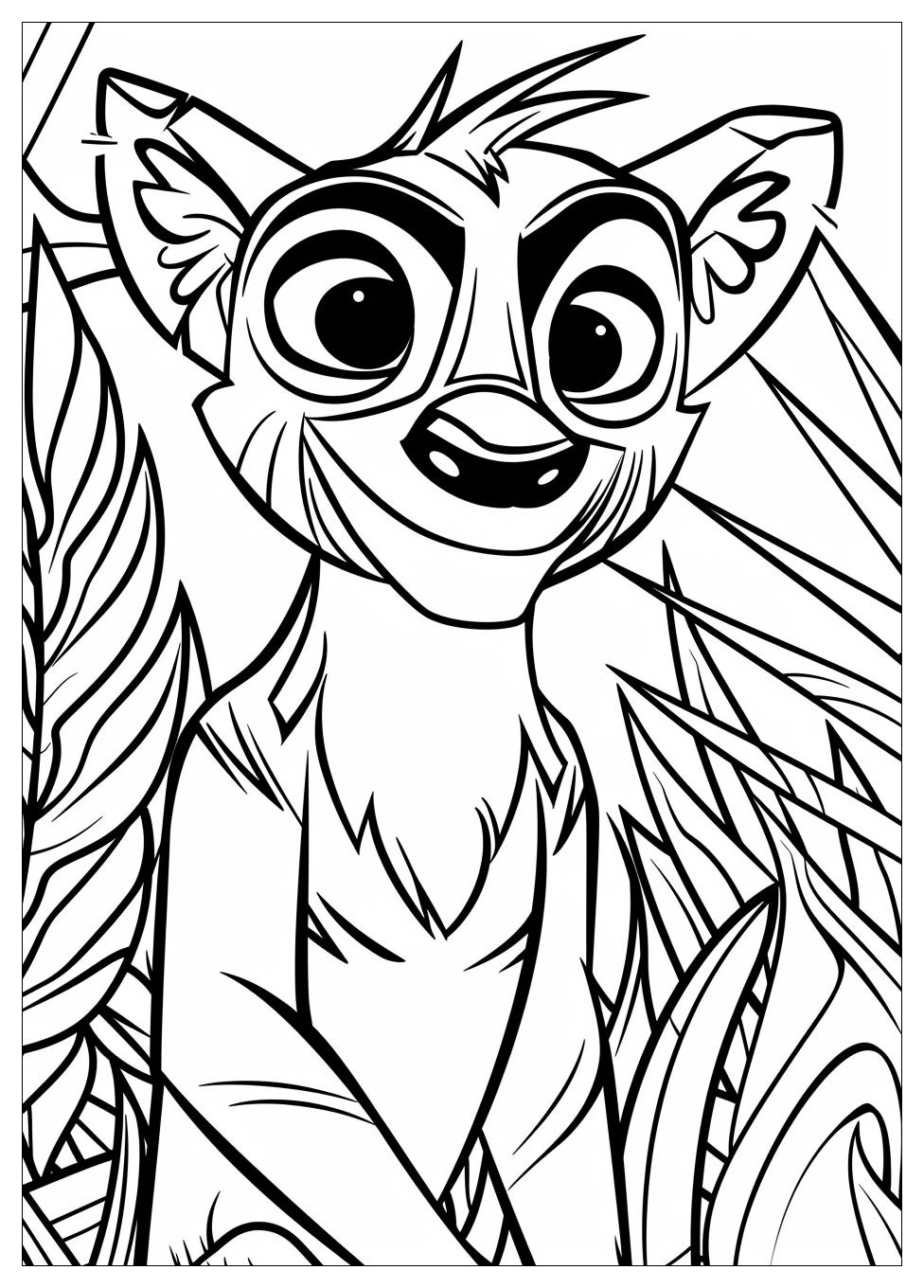 Madagascar Coloring Pages-5