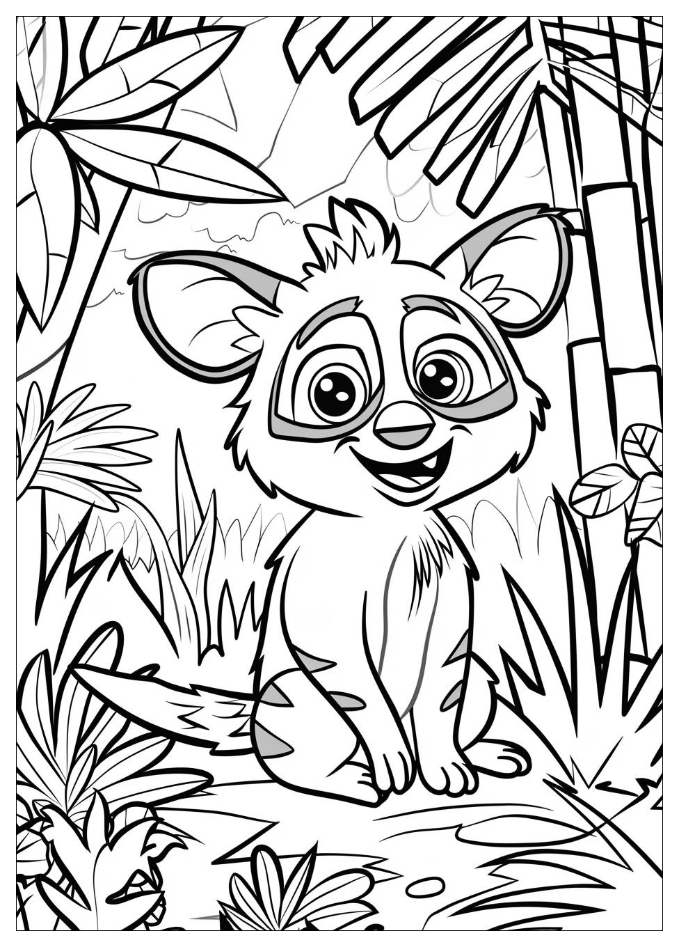 Madagascar Coloring Pages-8