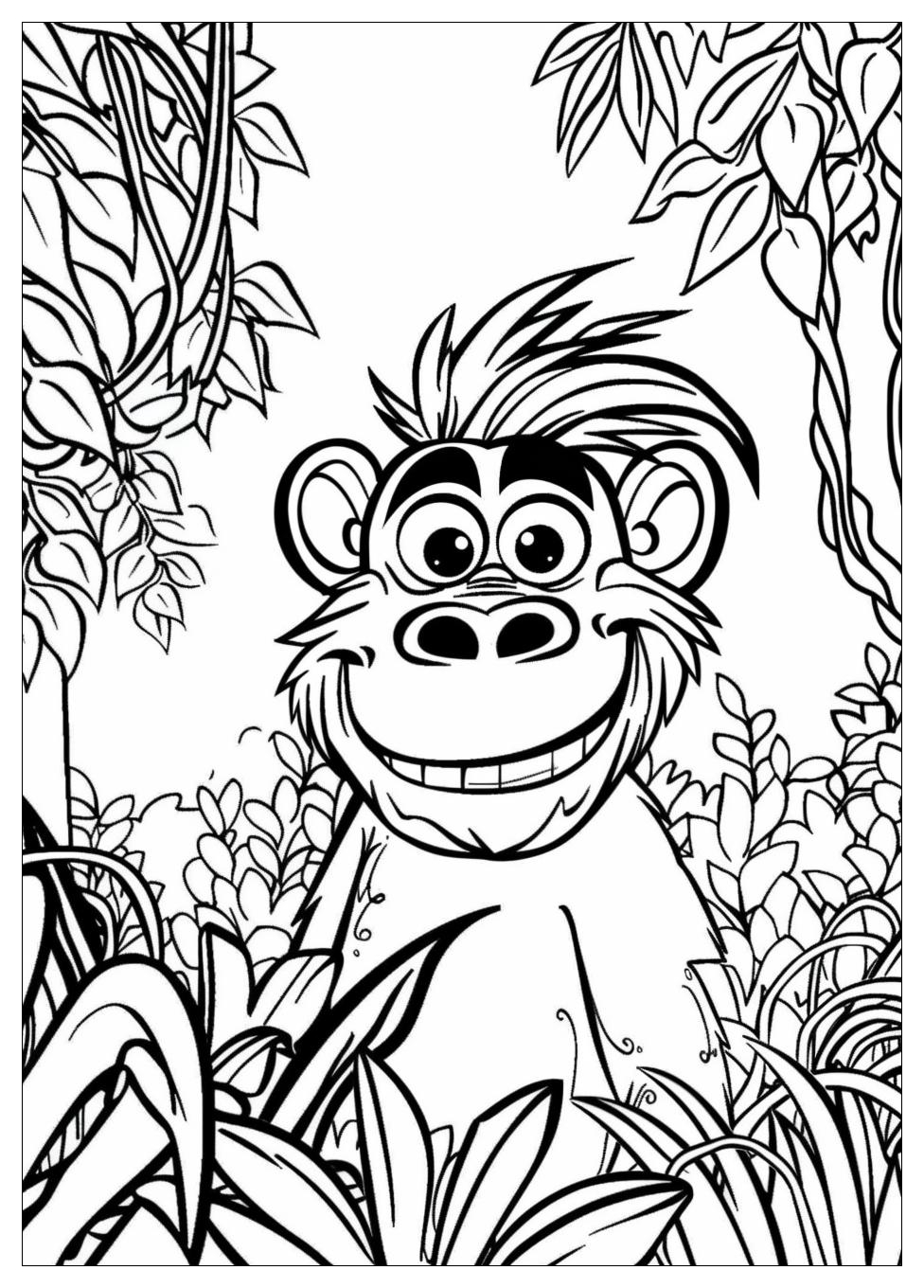 Madagascar Coloring Pages-9