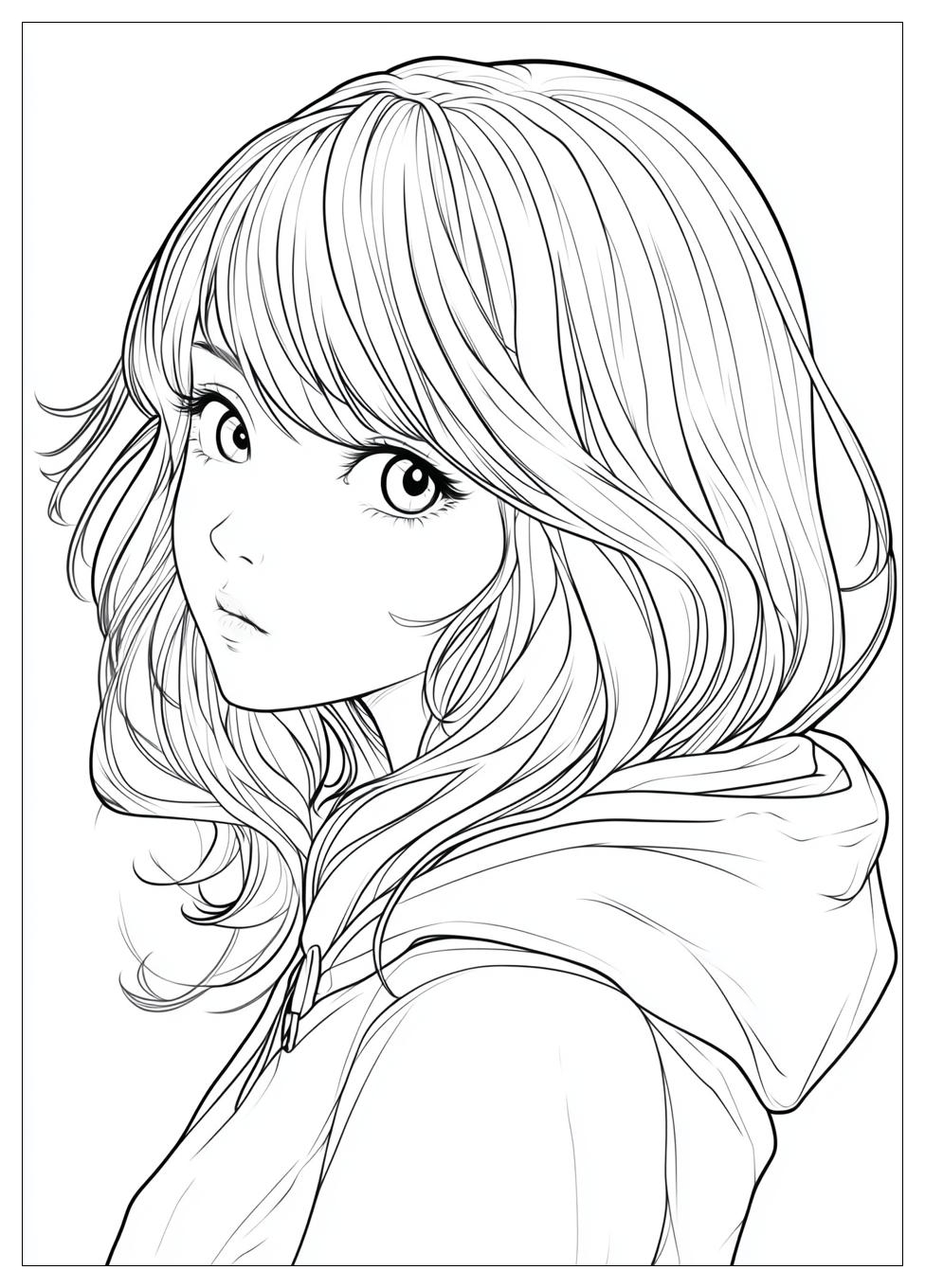 Manga Coloring Pages-15