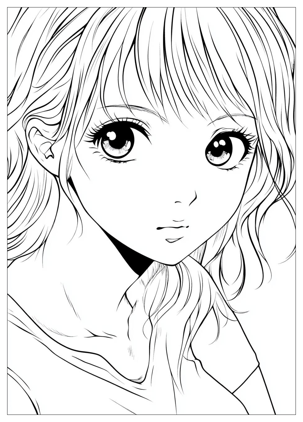 Manga Coloring Pages-2
