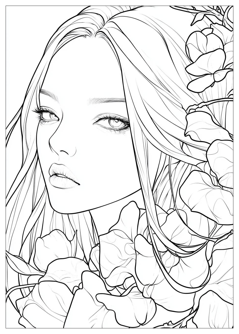 Manga Coloring Pages-20