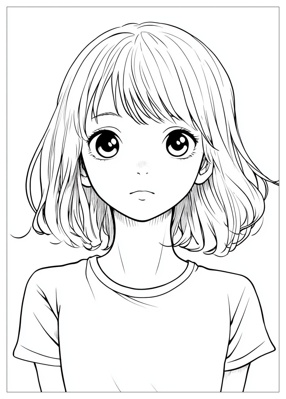 Manga Coloring Pages-4