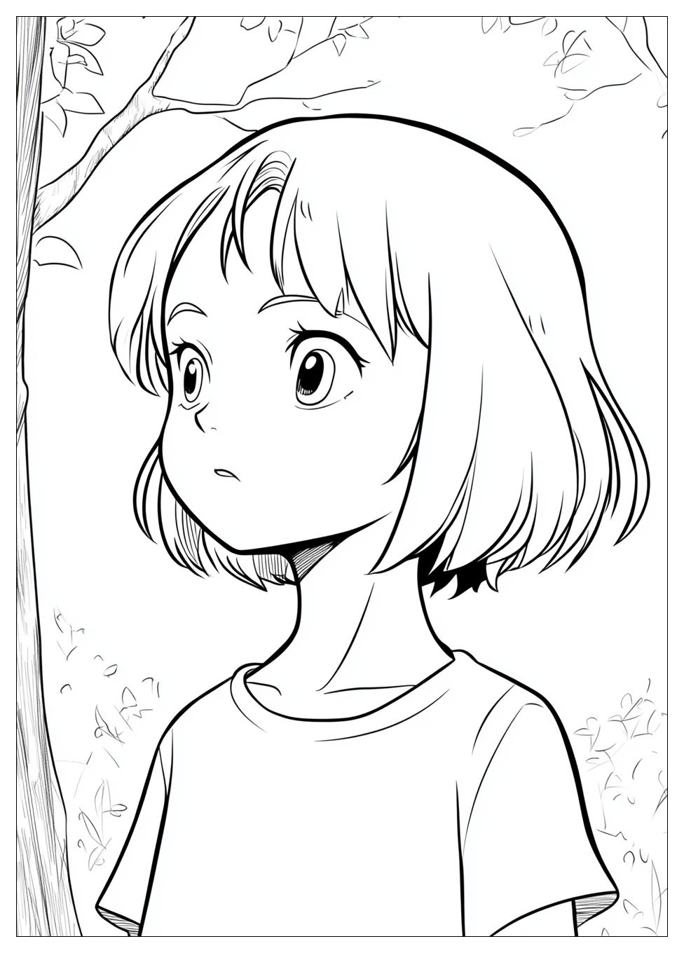 Manga Coloring Pages-5