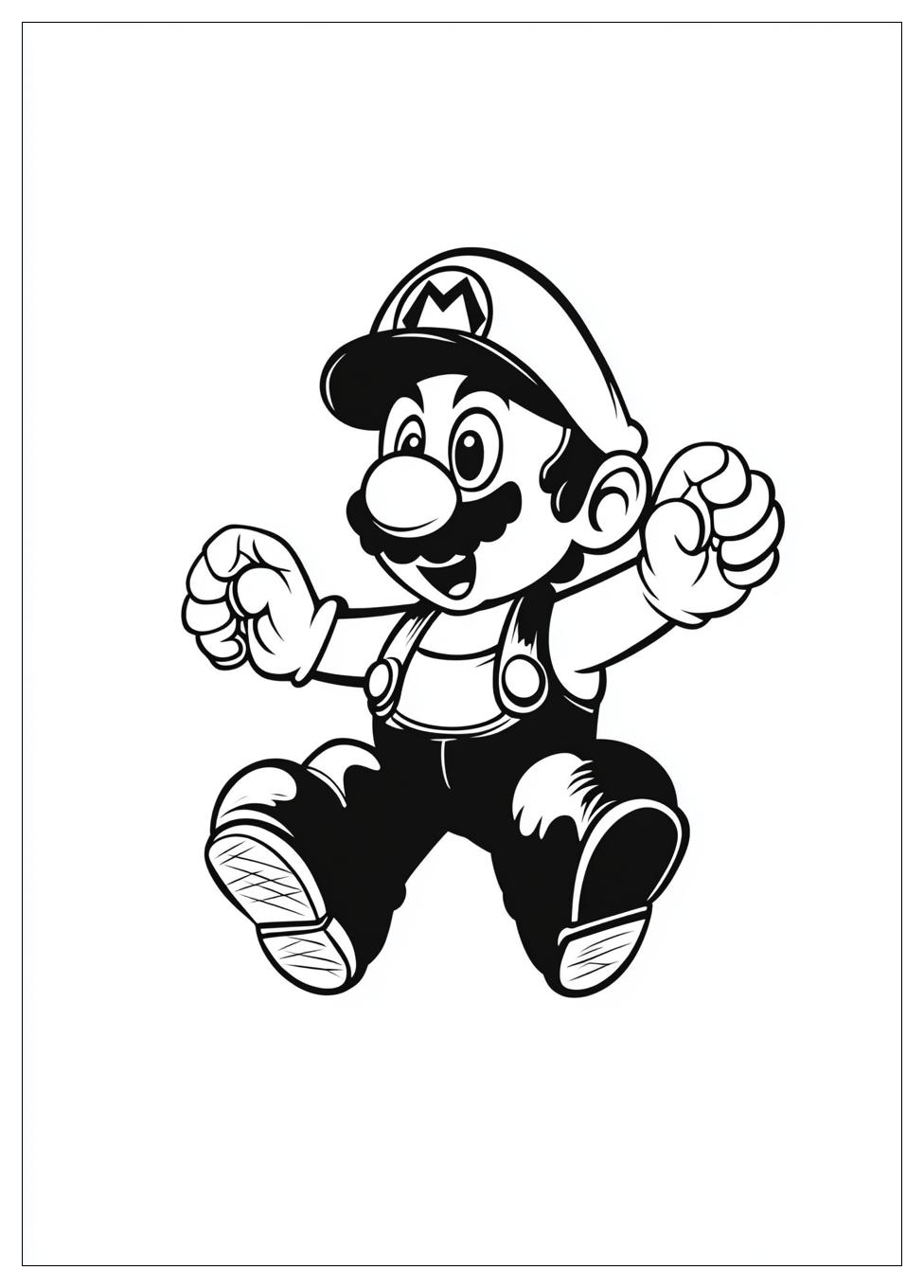 Mario Coloring Pages-1
